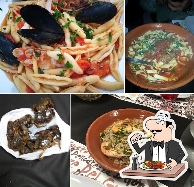 Cibo al RistoBar Histoniense