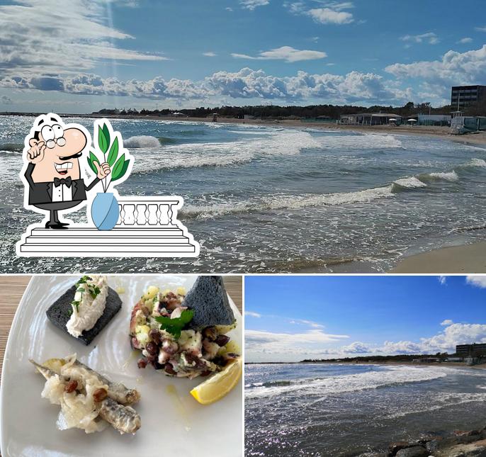 Tra le varie cose da Bagni Tamerici - Ambito69 si possono trovare la esterno e cibo