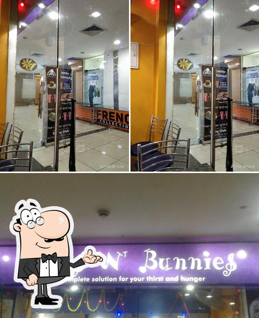 The restaurant's interior and exterior