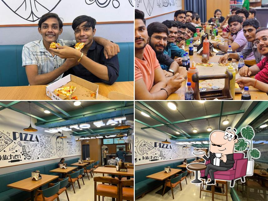 The interior of Martino'z Pizza Hirabaug