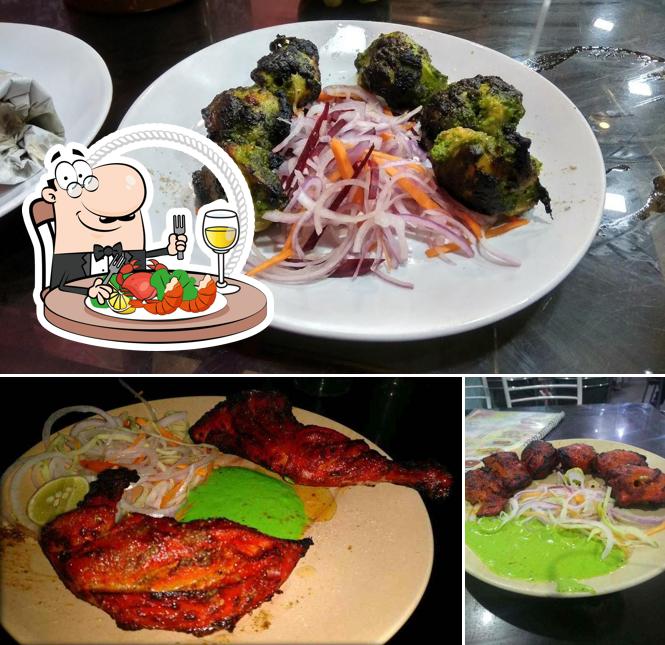 Get seafood at Moghal Empire Restaurant