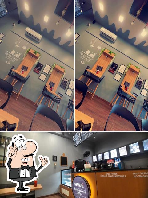 The interior of Nescafe