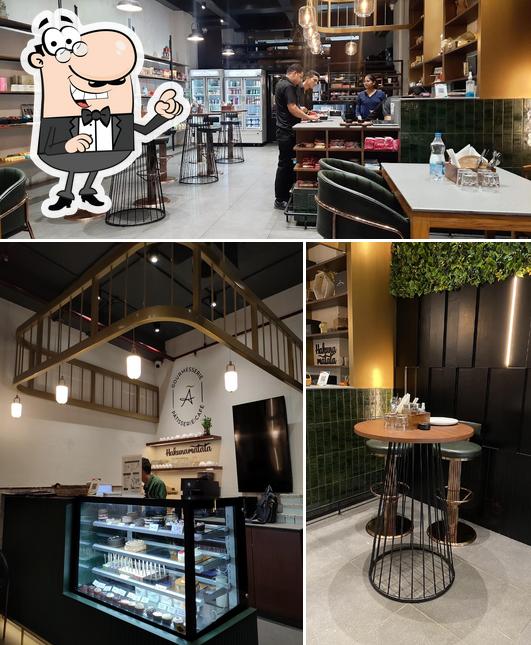 The interior of A GOURMESSERIE