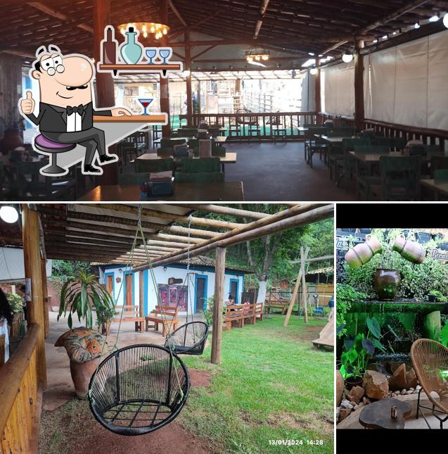 O interior do Meio da Roça