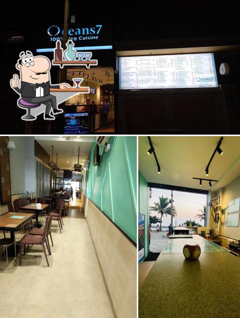 The interior of Oceans7