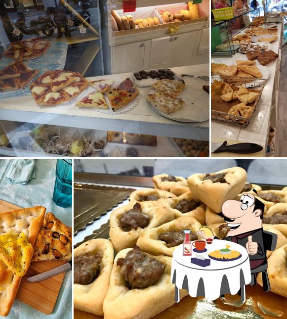 Piatto di formaggi al Panificio Triangoleria Rizzoli