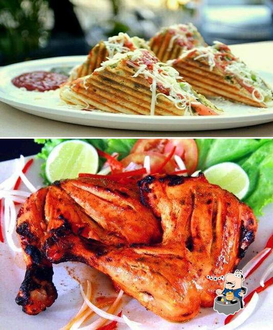 Food at Post 11 Restarunt