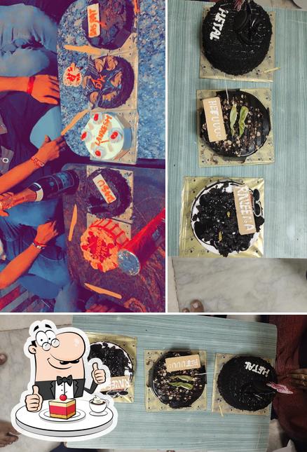 Souffle Cake Shop Sikka Nagar Girgaon serves a number of desserts