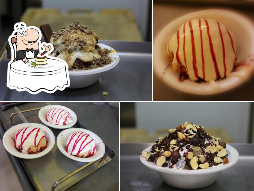 Don’t forget to try out a dessert at Shree Harsiddhi Dryfruit Dish Gola