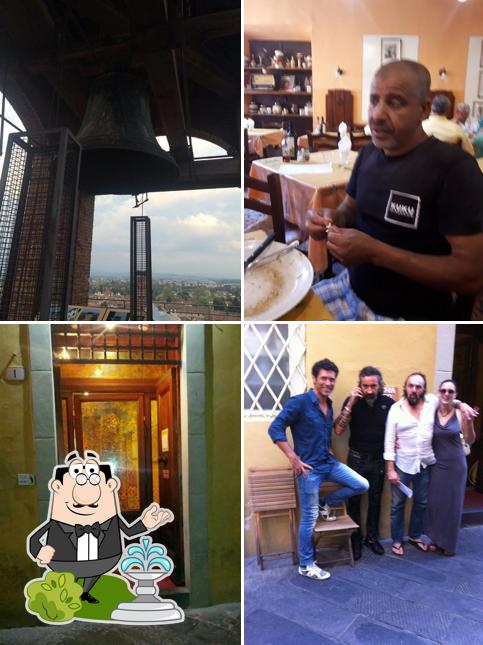 Goditi la vista dall'area esterna di Trattoria da Leo