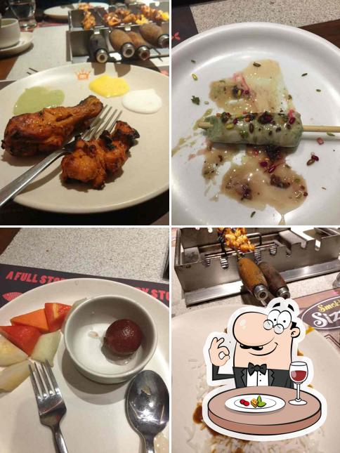 Food at Barbeque Nation