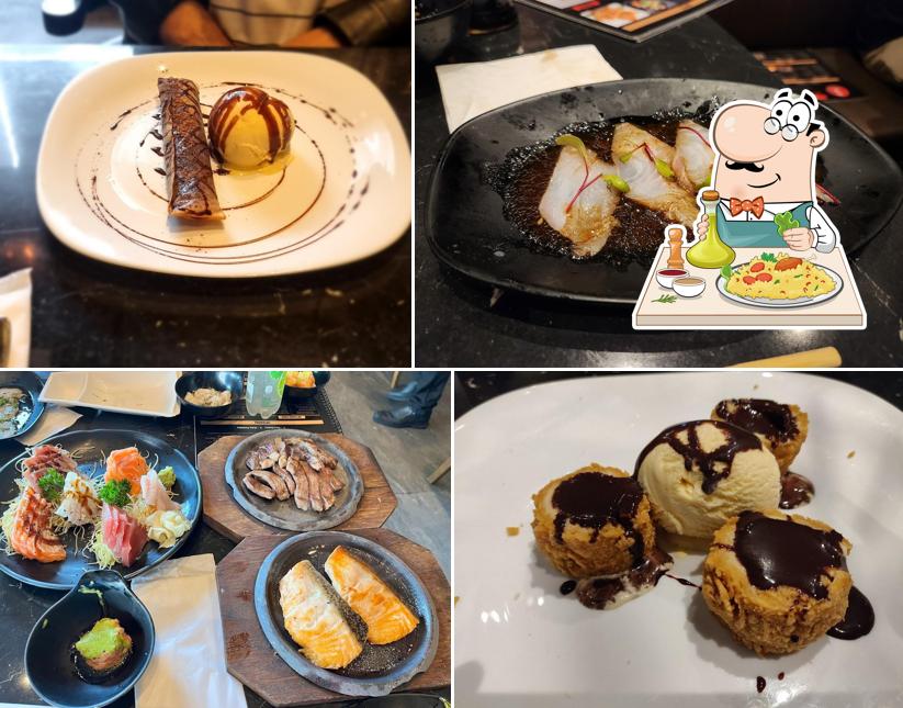 Platos en Restaurante Aoyama - Moema