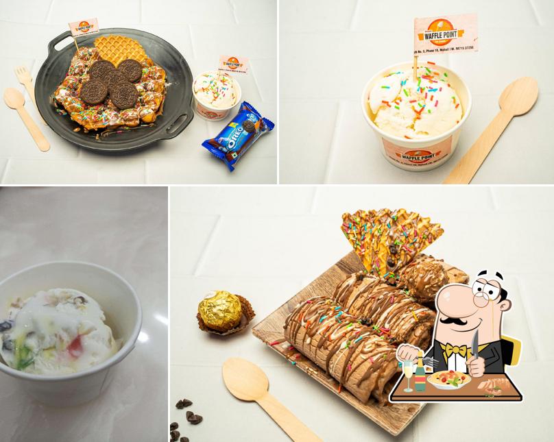 Food at DREAM WAFFLE POINT