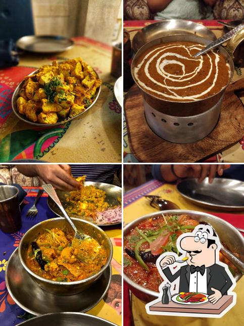 Food at Dhaba Estd. 1986 Delhi