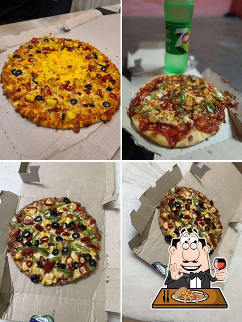 At Domino's Pizza, you can taste pizza