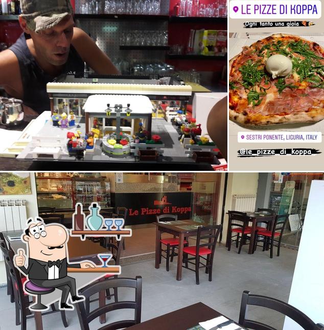 Siediti a un tavolo di Le pizze di Koppa