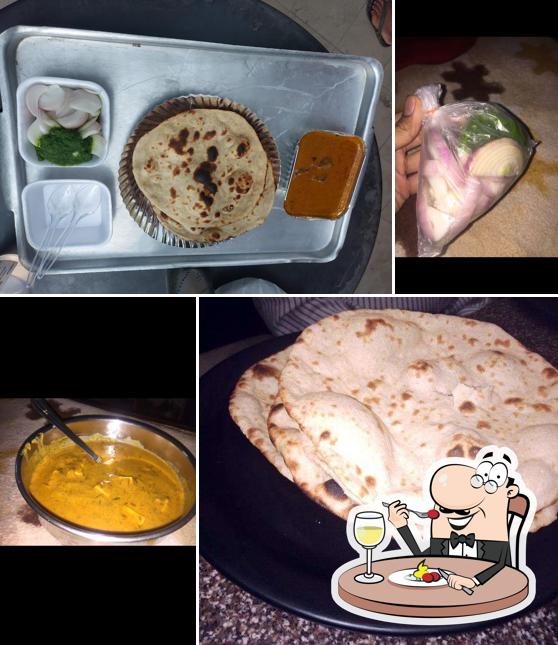 Food at Parkash Dhaba