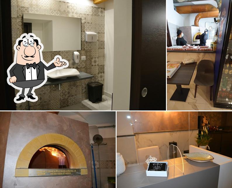 Gli interni di Pizzeria La Stella