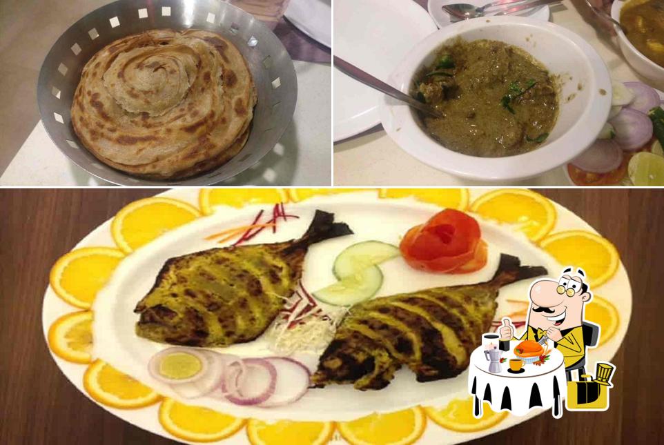 Food at Buhari Hotel