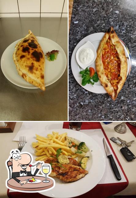 Platti al Restaurant Pizzeria Sonneck