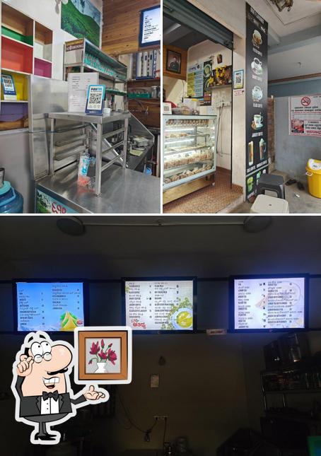 The interior of Tea Aatityha