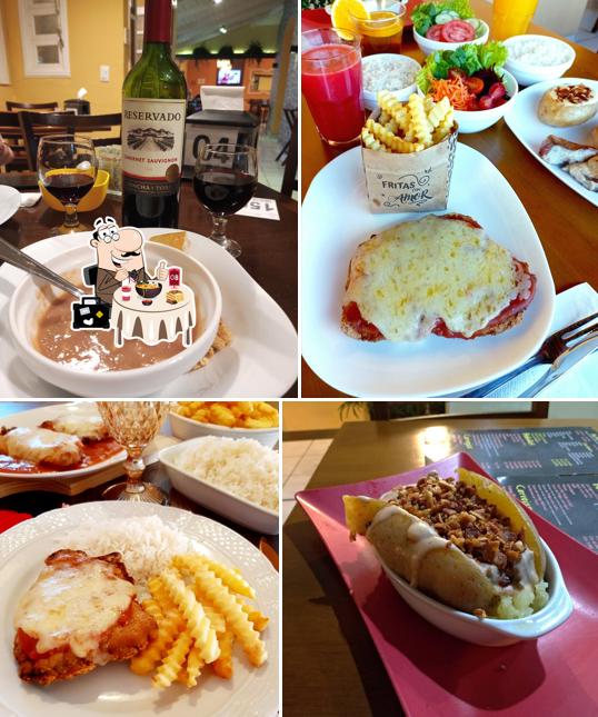 Platos en Restaurante e Battataria Capriccio