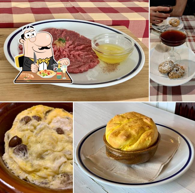 Cibo al Trattoria della Posta Torino