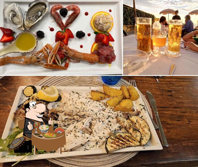 La foto di cibo e birra da Ristorante Il Belvedere