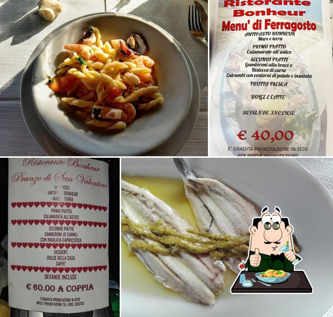 Cibo al Ristorante Bonheur dal 1996