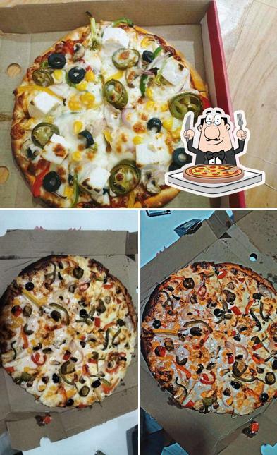 Try out various types of pizza