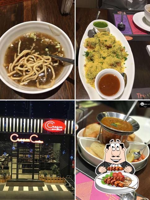 Food at Cream Center