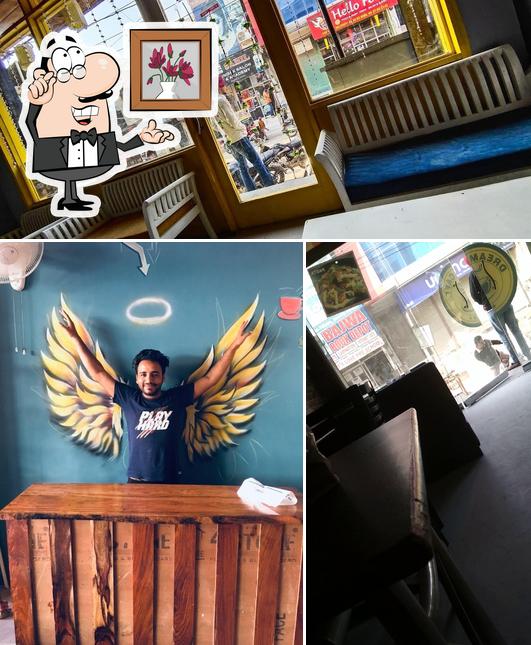 The interior of Dream Cafe Barnala