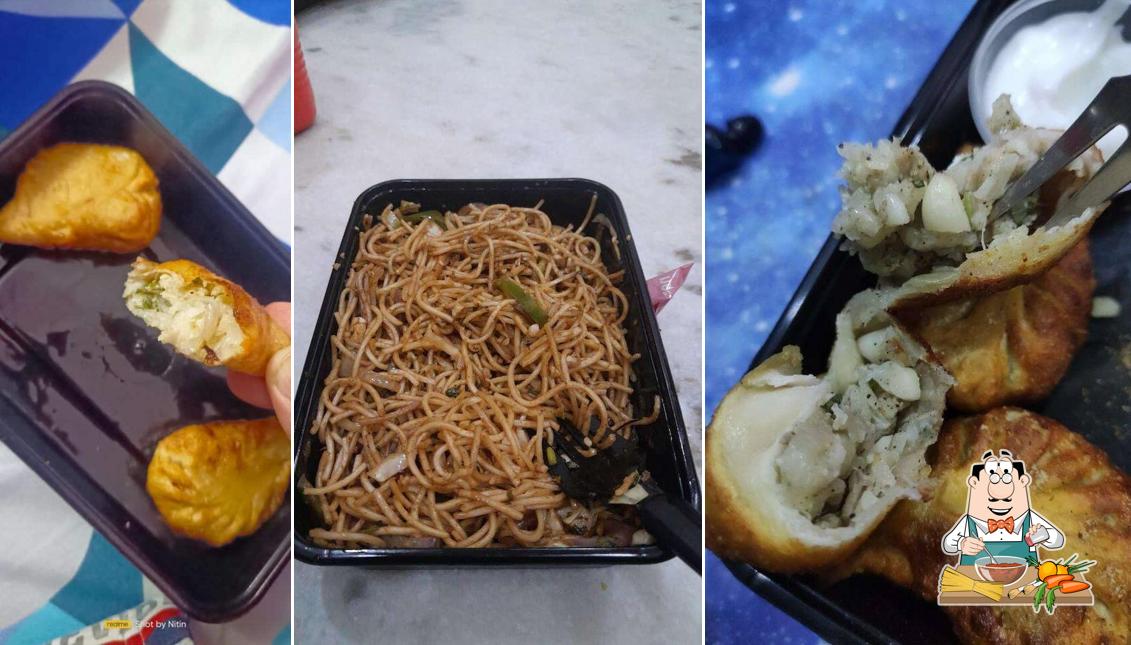 Spaghetti bolognese at Kancha Chinese Momos