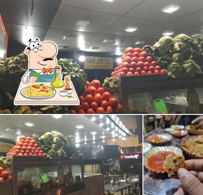 Meals at Naru Junction (Pav Bhaji And Pulao)