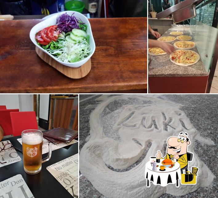 Platti al Pizzeria Luki Yo