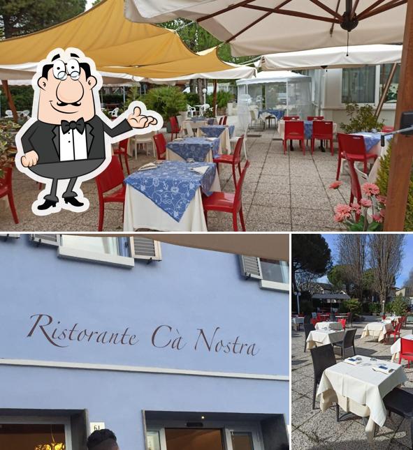 Gli interni di Ristorante Cà Nostra