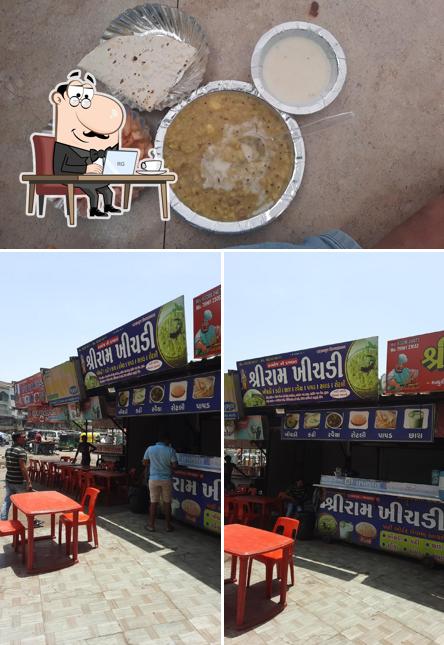 The photo of SHREE RAM KHICHADI’s interior and food