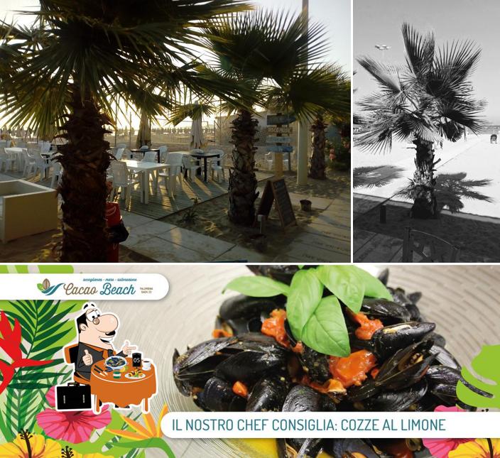 Cozze al Stabilimento balneare ristobar Cacao Beach