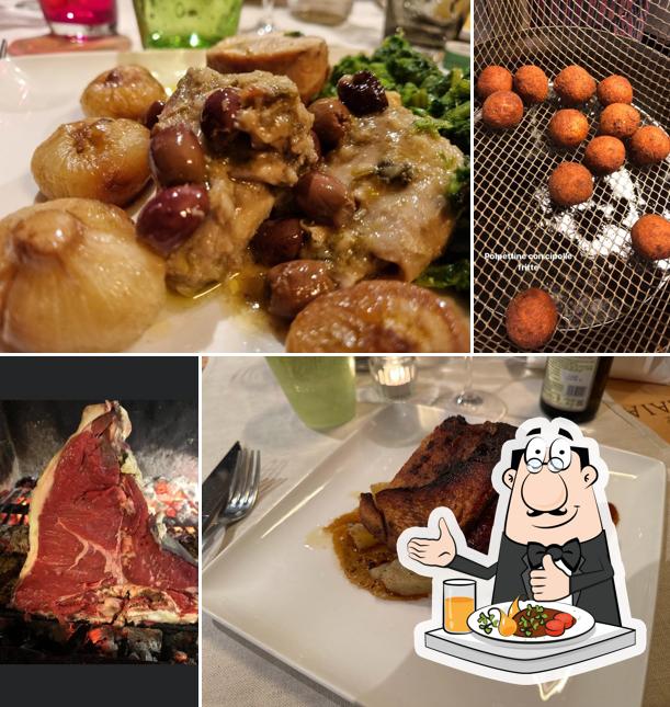 Platti al Ristorante La Bussola da Gino