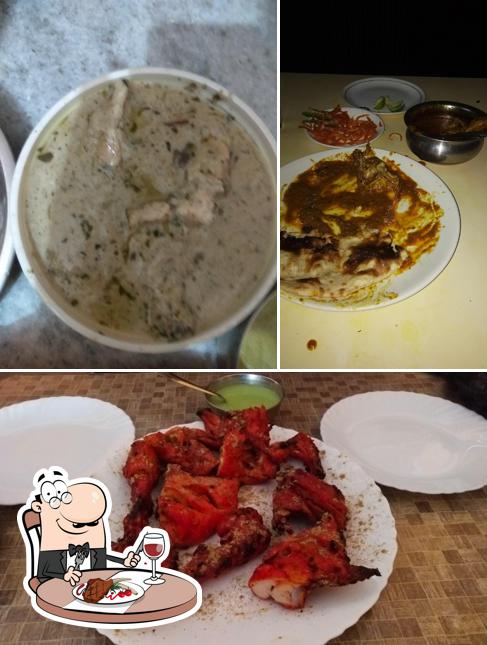 There’s a selection of dishes for meat lovers