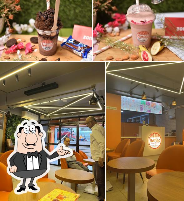 The image of Batido the shake Paradise (Patliputra)’s interior and food