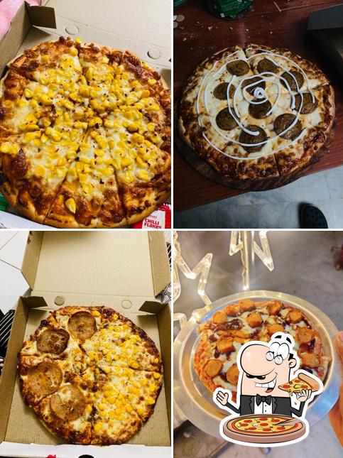 Try out pizza at Captain's Pizza