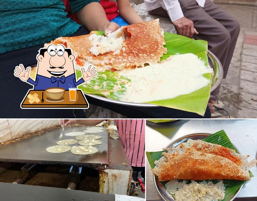 Meals at Davangere Benne Dose ದಾವಣಗೆರೆ ಬೆಣ್ಣೆ ದೋಸೆ