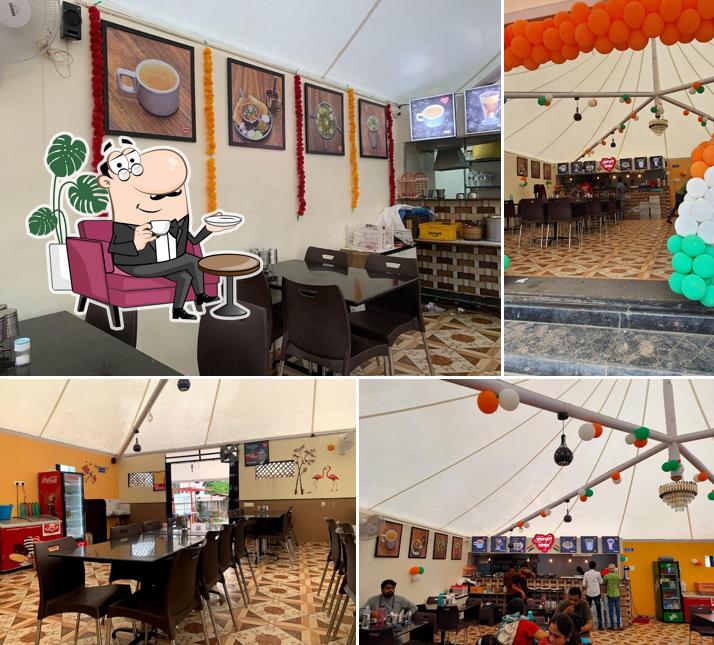 The interior of Jogeshwari Misal & Bhel