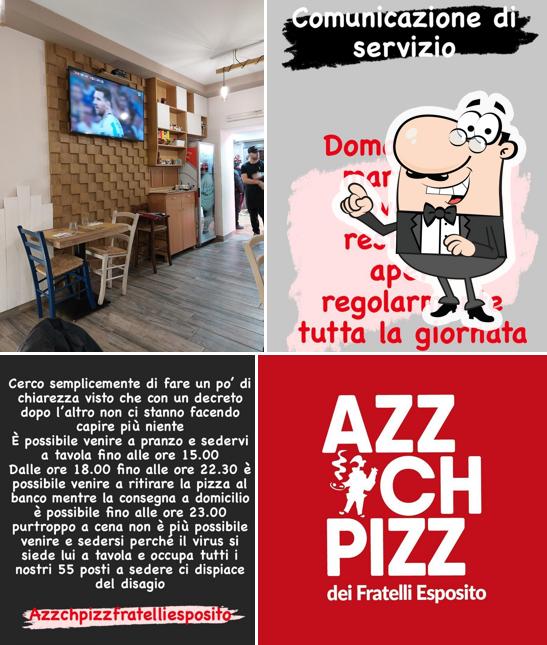 Gli interni di Azz ch Pizz