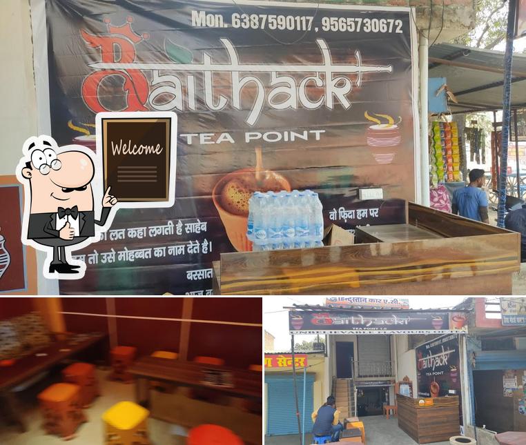 See this picture of Baithaki tea point