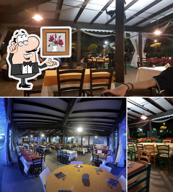 Gli interni di Officina Mediterranea