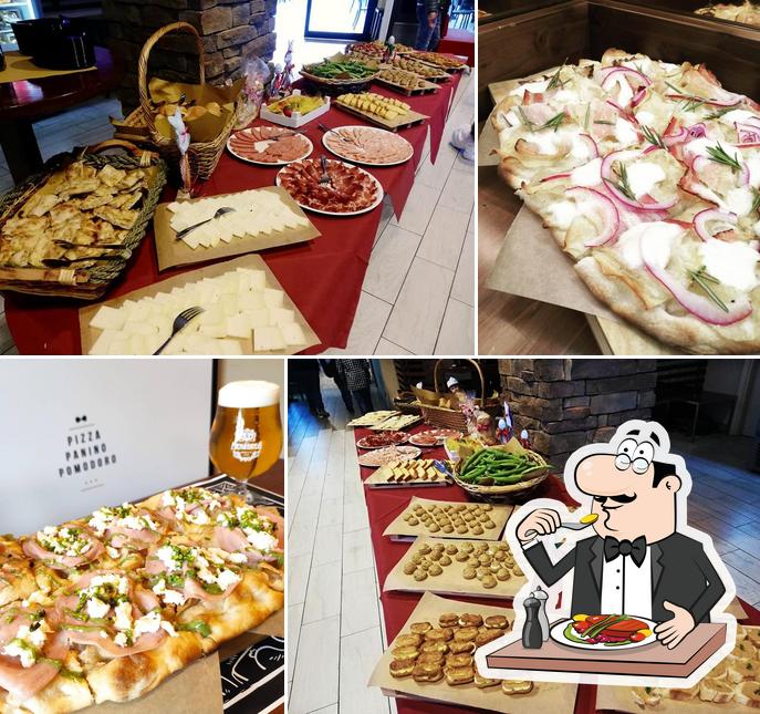 Cibo al Pizzeria Tuxedo