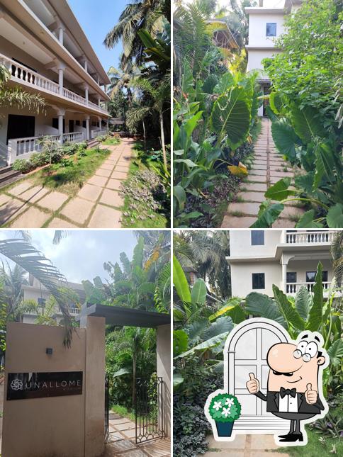 Take a look at the outside part of The Unallome, Morjim - Coworking Community Space Dog Friendly