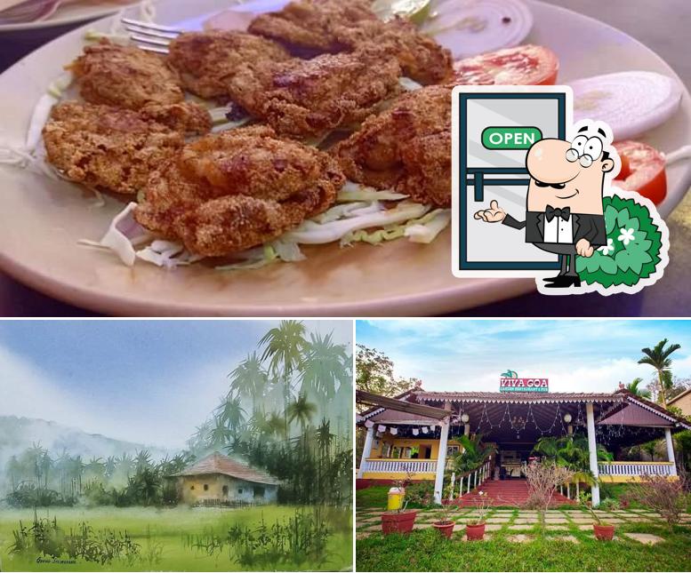 This is the photo displaying exterior and food at Viva Goa Restaurant and Bar